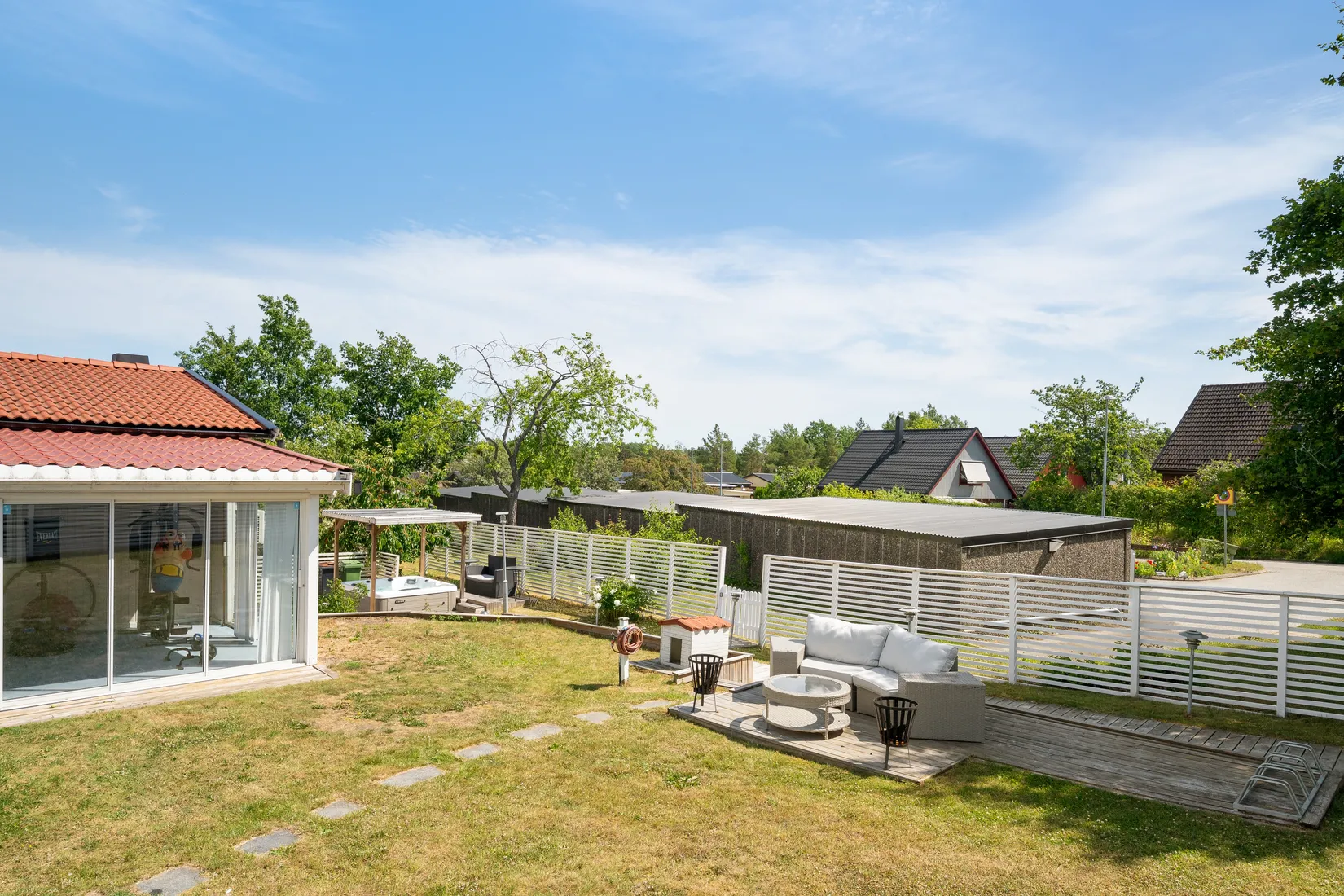 Villa, Radhus, Abborrvägen 19, Viksjö, Järfälla