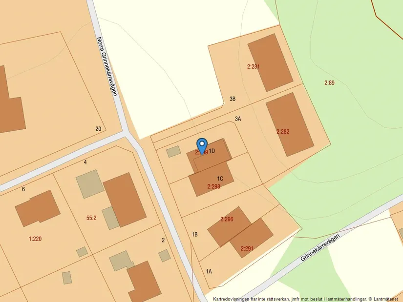 Villa, Radhus, Norra Grinnekärrsvägen 1D, Hovås, Göteborg