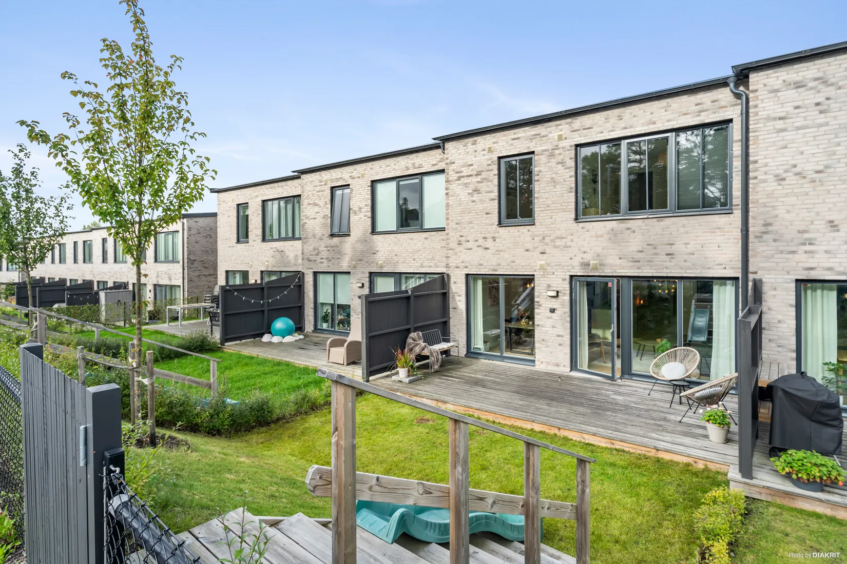 Radhus, Blockhusvägen 115, Skarpäng, Täby