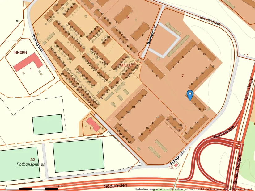 Bostadsrätt, Ektorpsgatan 110, Kaffebacken, Norrköping