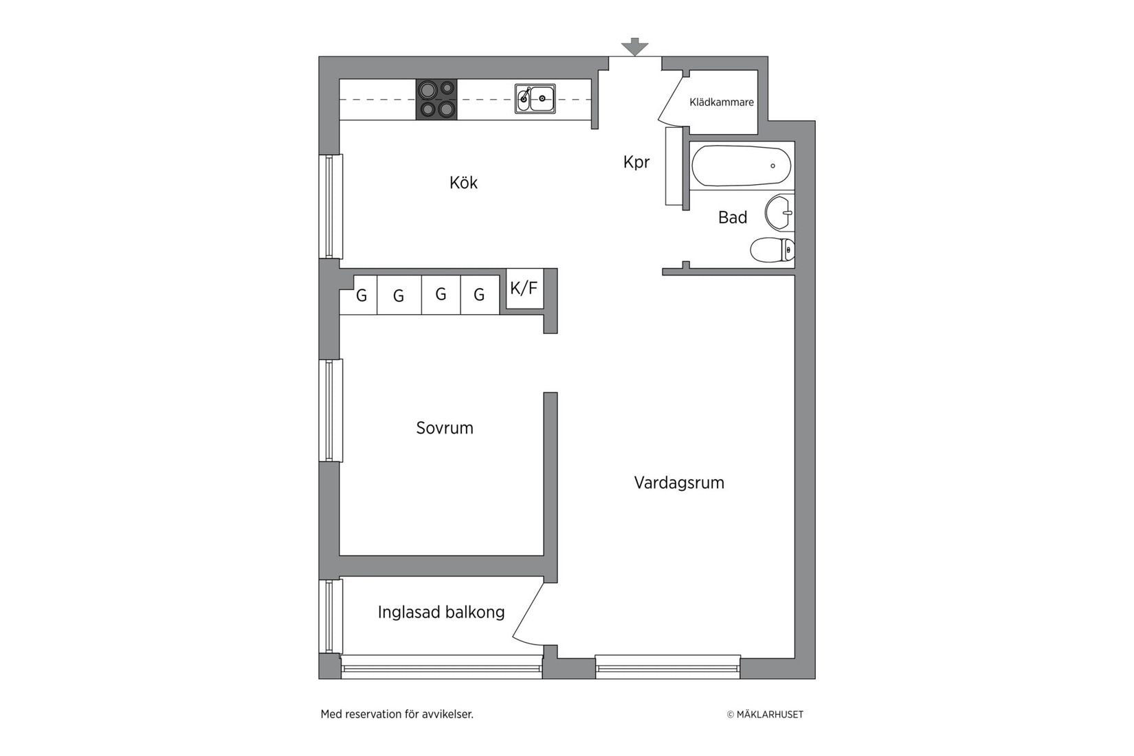 Bostadsrätt, Lekängsvägen 2E, Sallyhill, Sundsvall