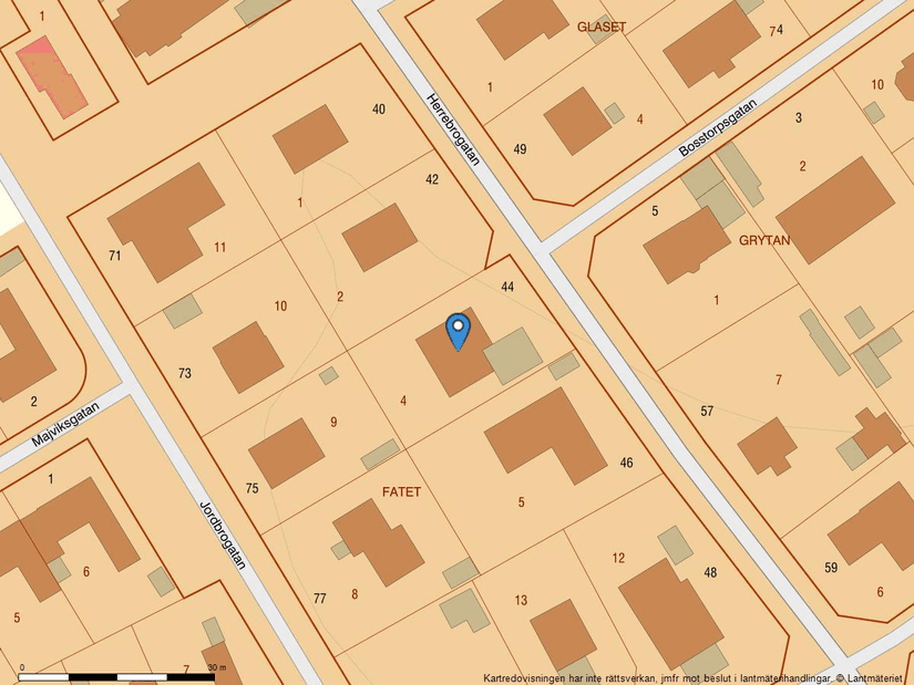 Villa, Herrebrogatan 44, Skarphagen, Norrköping