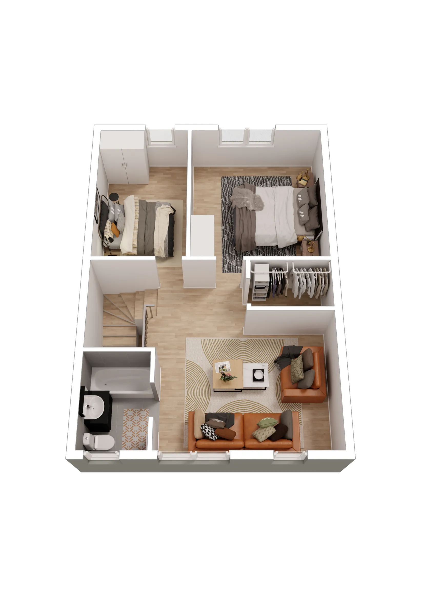 Radhus, Enbacken 17, Skarpäng, Täby
