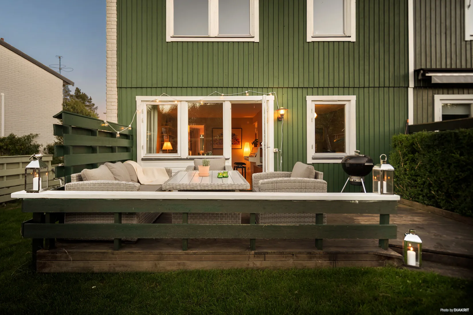 Radhus, Enbacken 17, Skarpäng, Täby