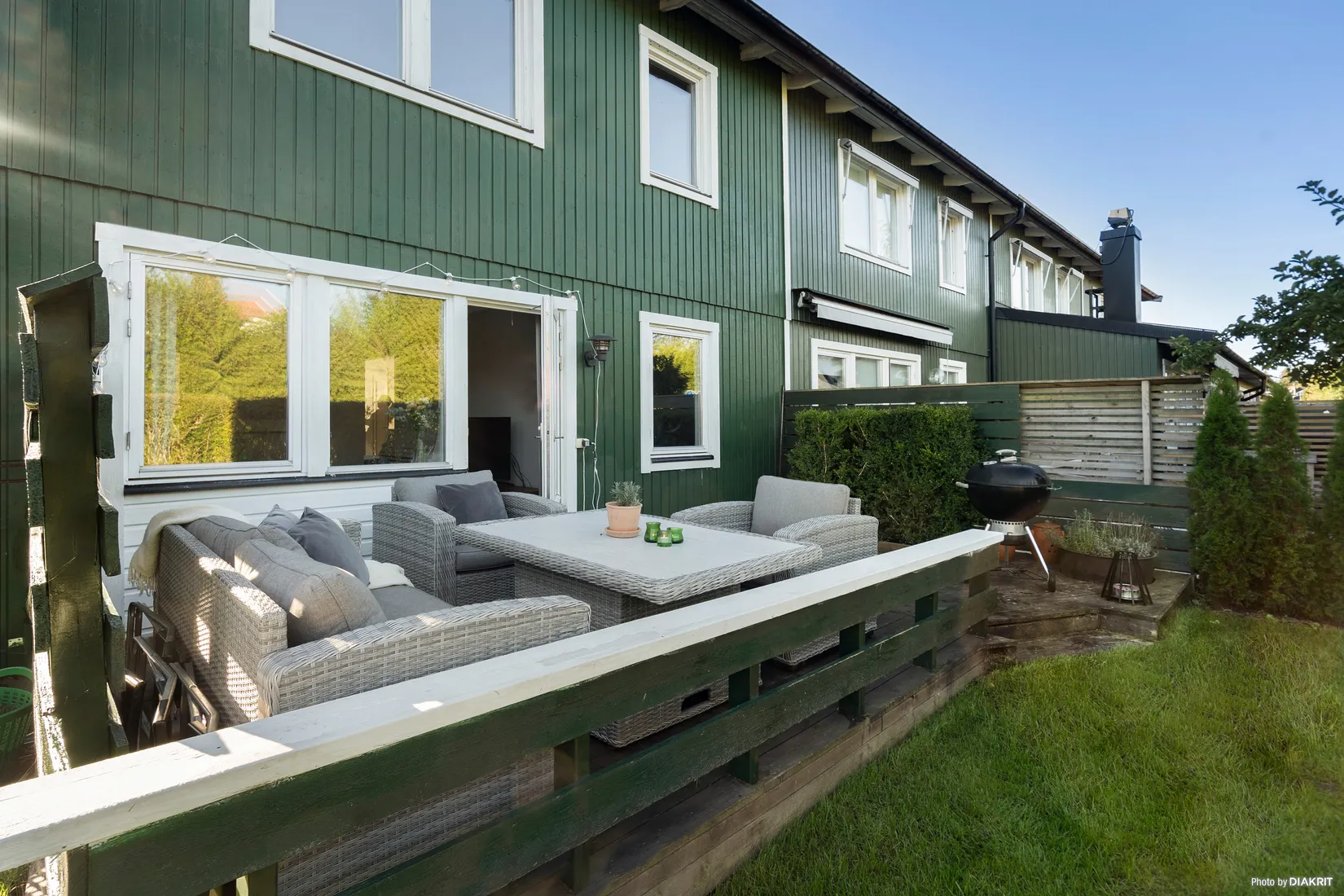 Radhus, Enbacken 17, Skarpäng, Täby