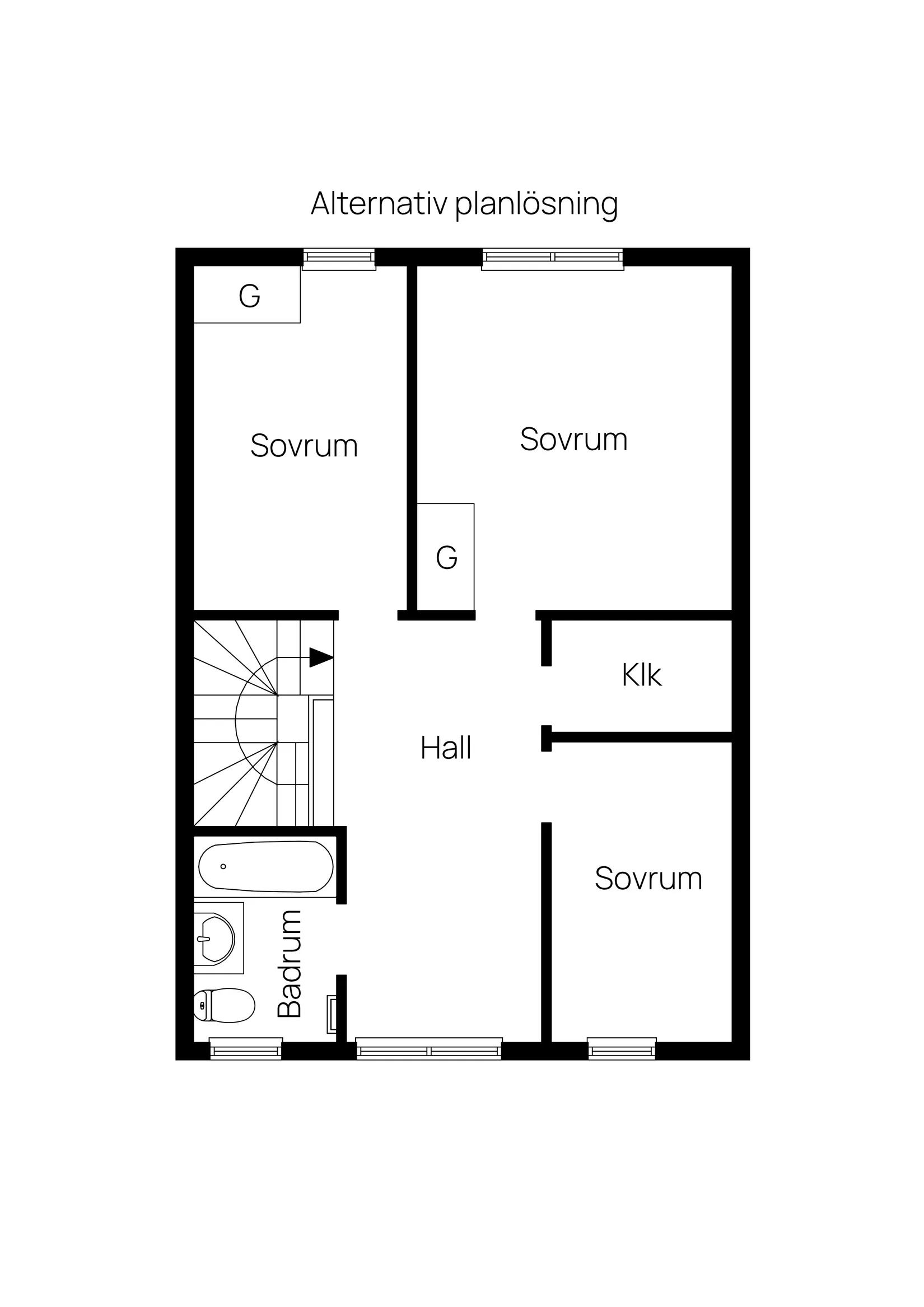 Radhus, Enbacken 17, Skarpäng, Täby