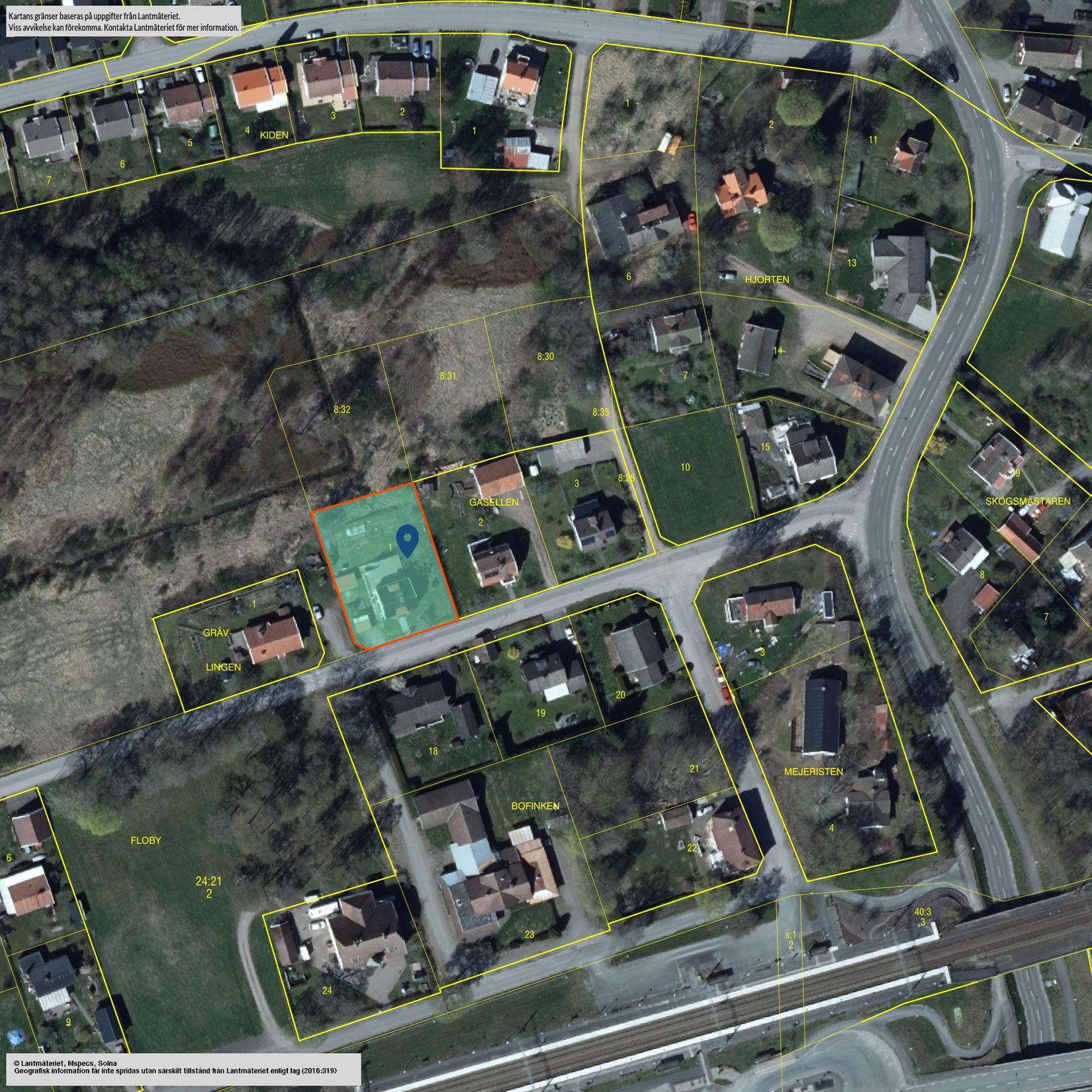 Villa, Gullåkravägen 8, Falköping