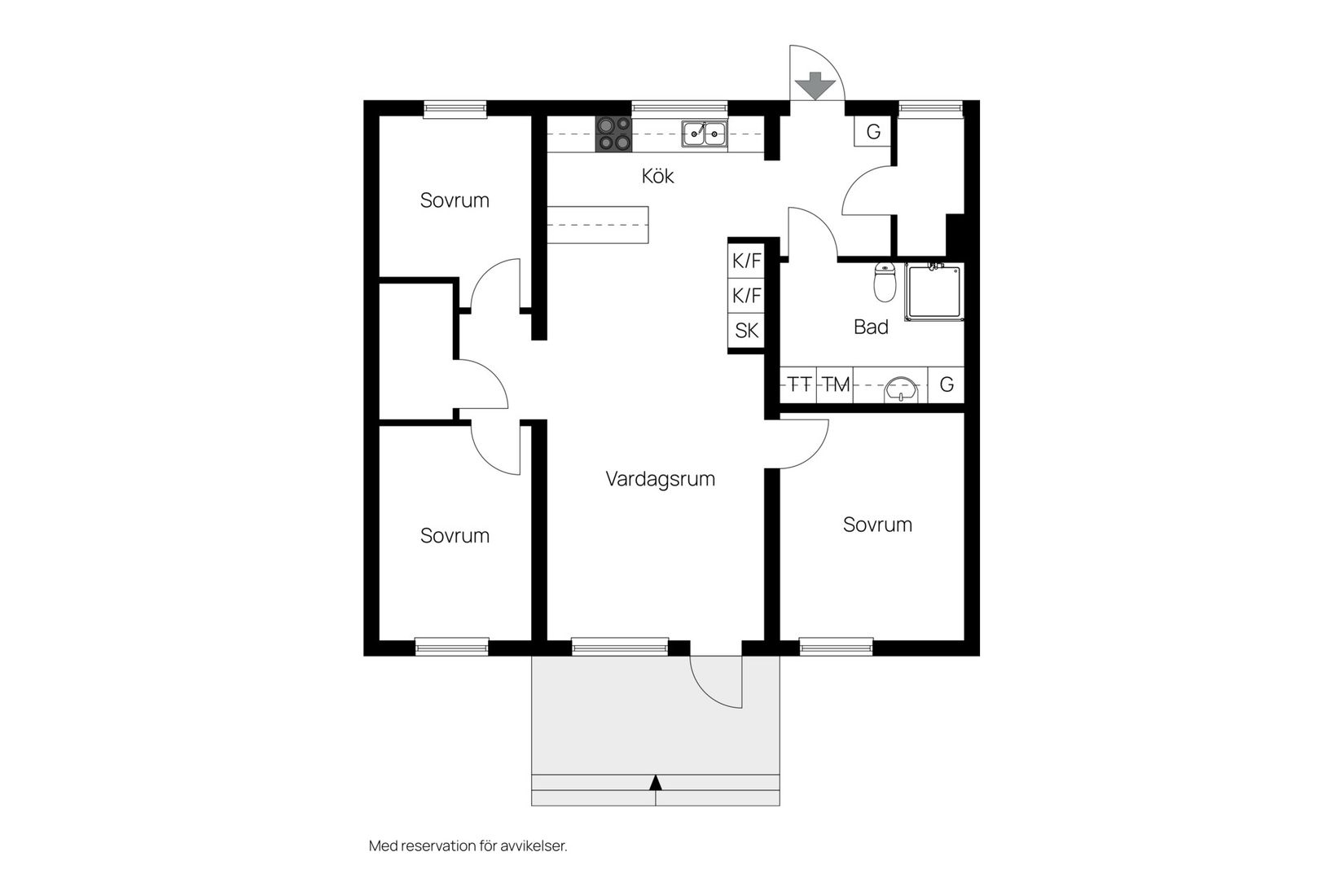 Bostadsrätt, Åkerbärsvägen 12 D, Norrtälje