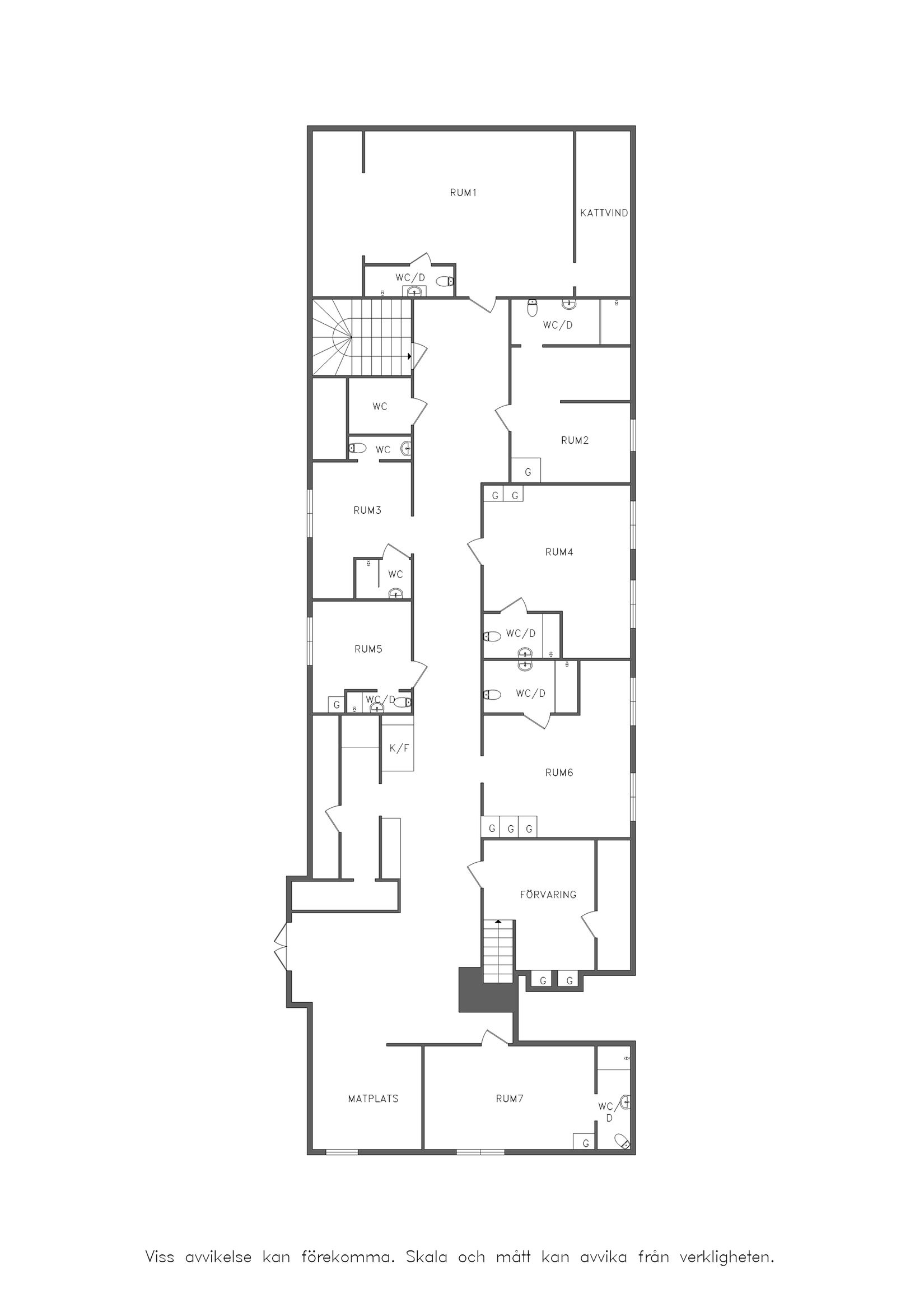 Villa, Furudals bruk Bruksvägen 52, Furudal, Rättvik