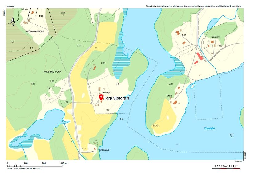 Gård/Skog, Torp Sjötorp 1, Flen