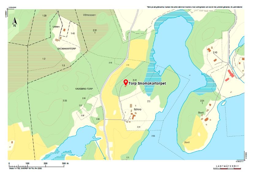 Villa, Torp SKOMAKARTORPET, Flen