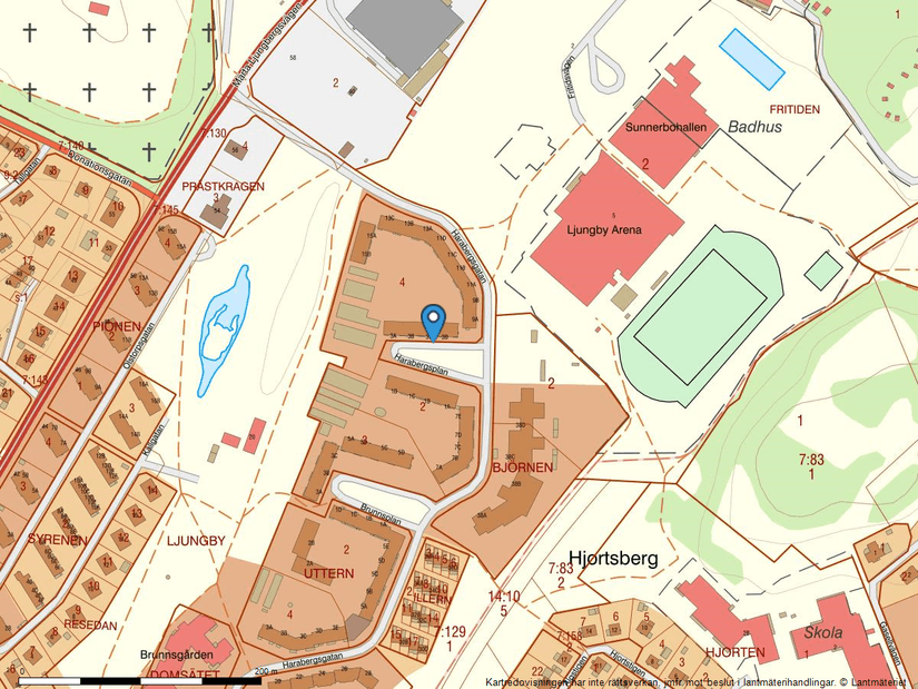 Bostadsrätt, Harabergsplan 3C, Centralt, Ljungby