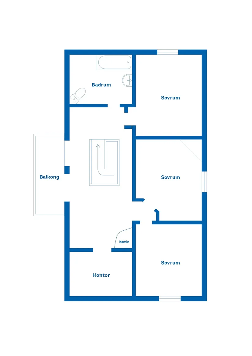 Villa, Gamla Långrörsvägen 8, Sandarne, Söderhamn