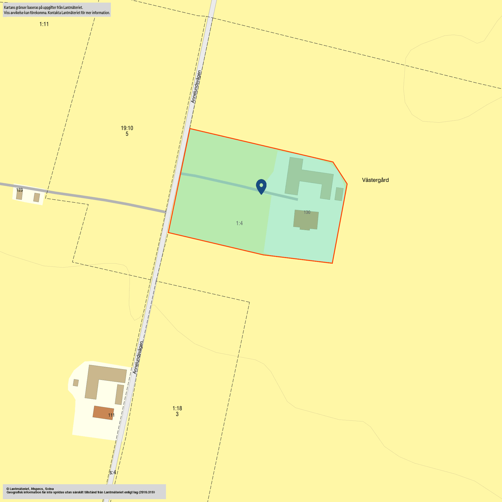 Villa, Annelundsvägen 130, Landskrona