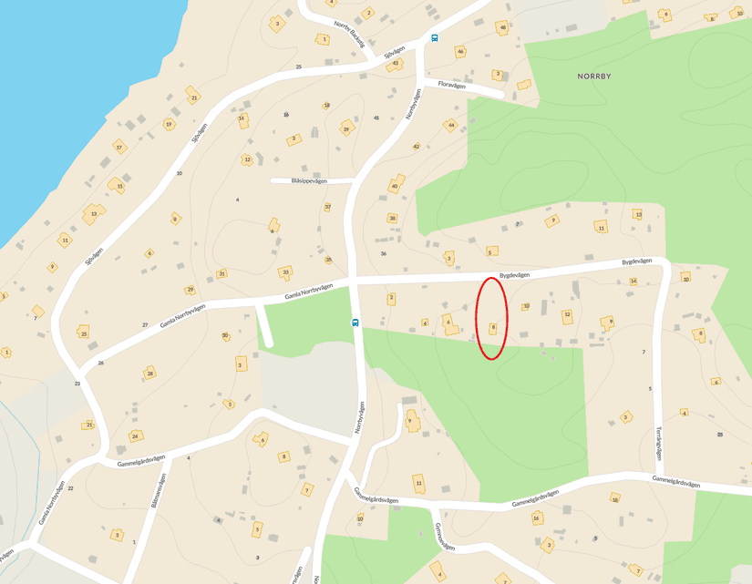 Villa, Bygdevägen 8, Norrby, Haninge