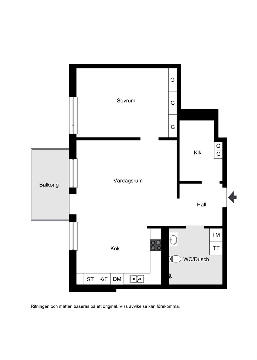 Bostadsrätt, Lotta Svärds Gränd 6, Fruängen, Stockholm