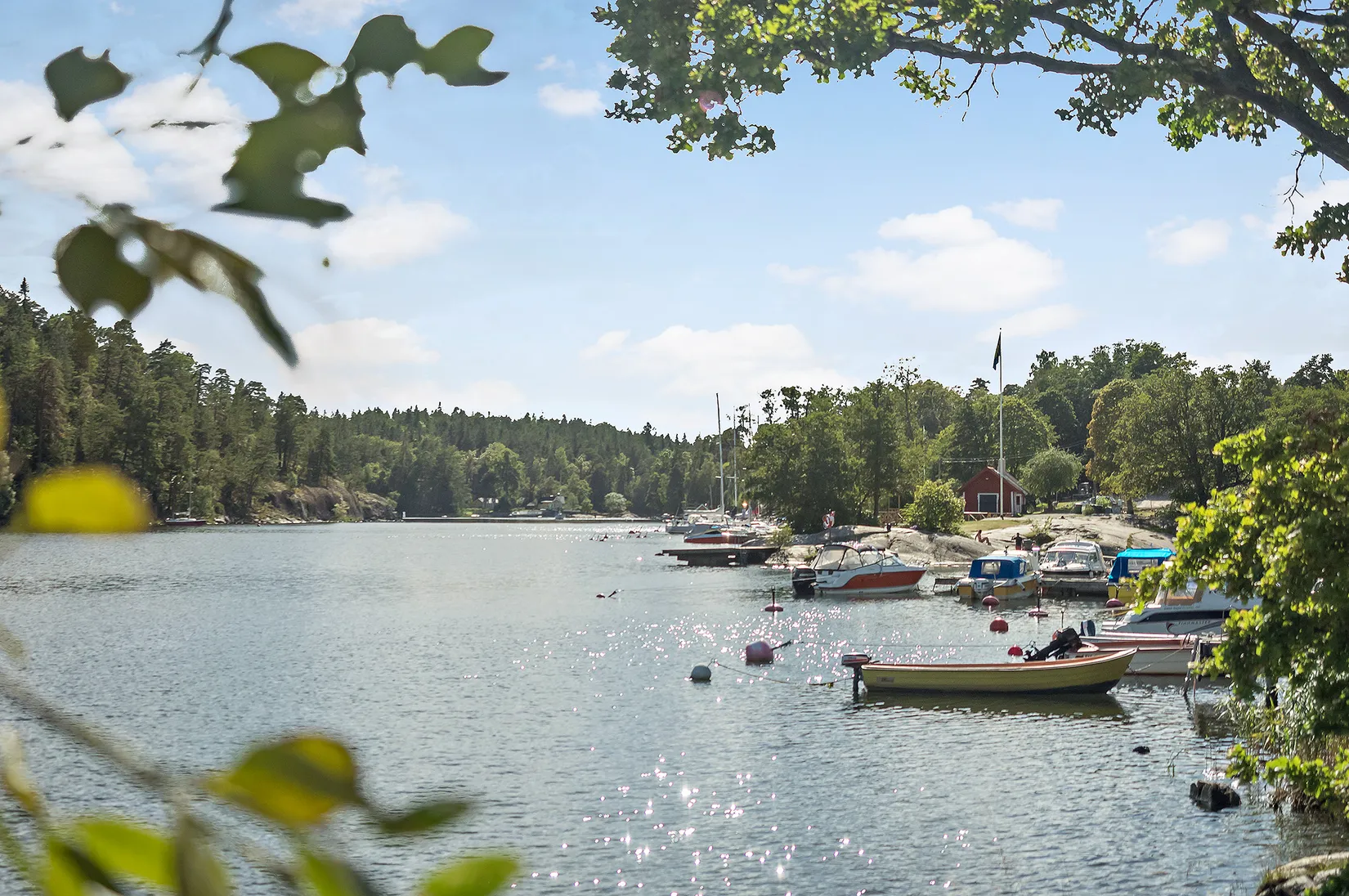 Tomt, Lotsvägen 3B, Boo Gård, Nacka