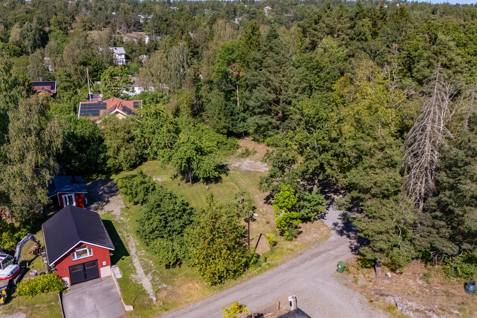 Tomt, Lotsvägen 3B, Boo Gård, Nacka