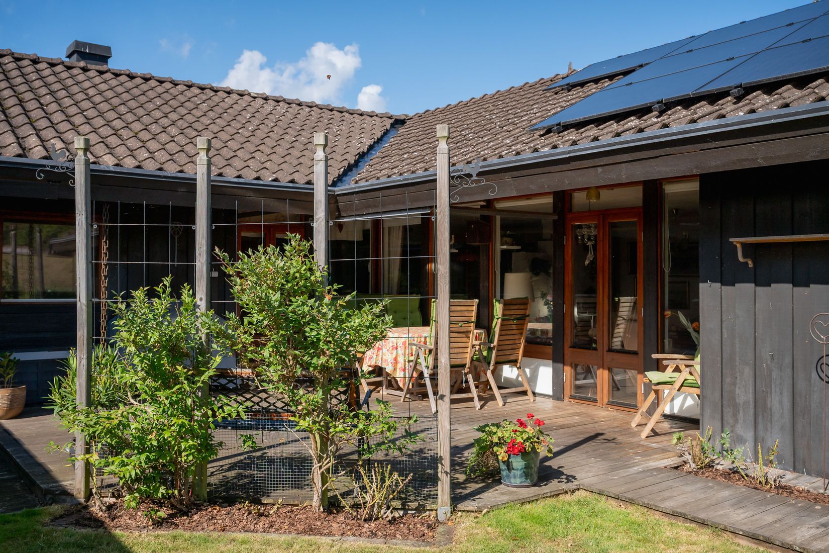 Radhus, Blåklockevägen 22, Ängsbyn, Höör