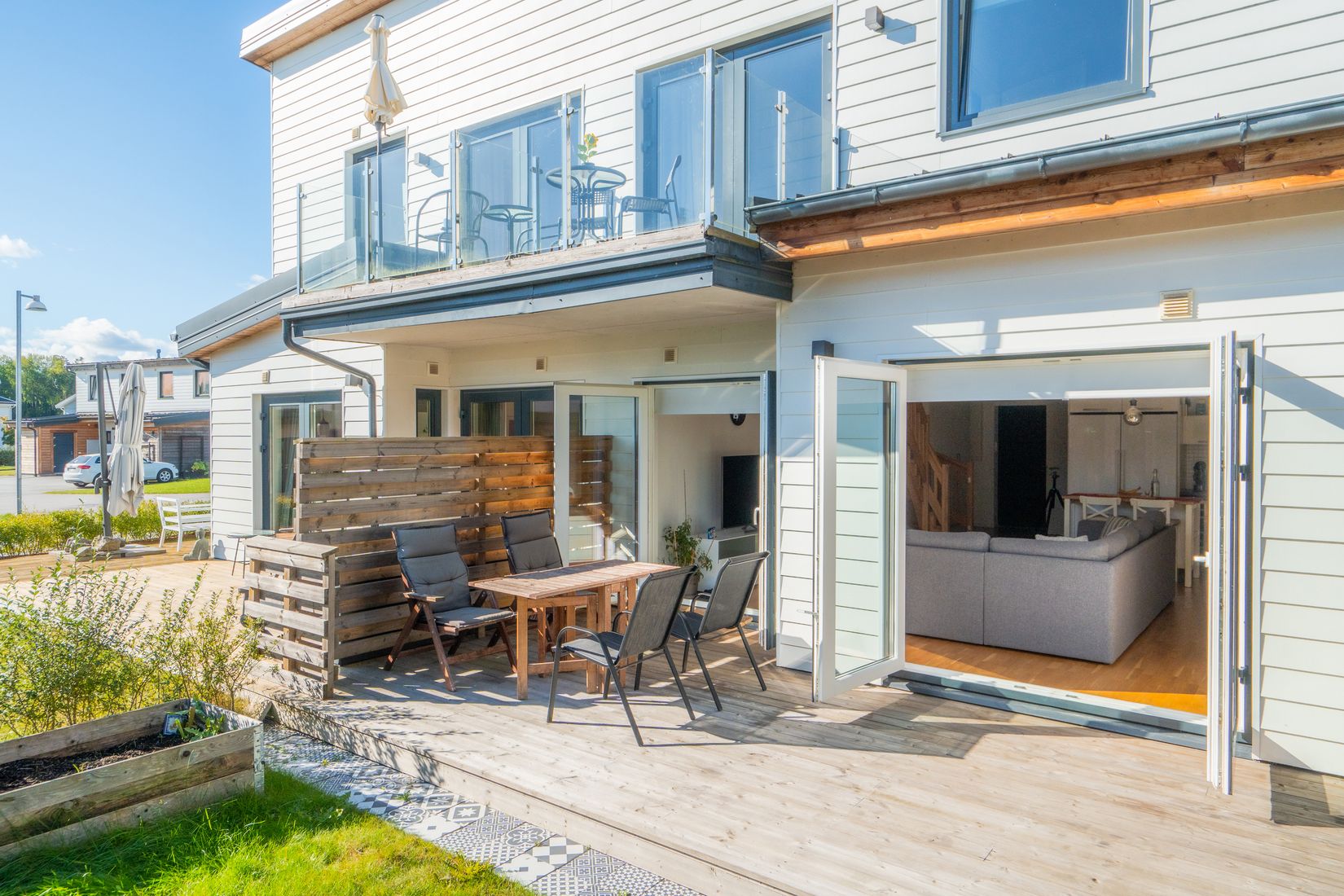 Radhus, Flemings väg 13B, Malmbryggshage, Nyköping