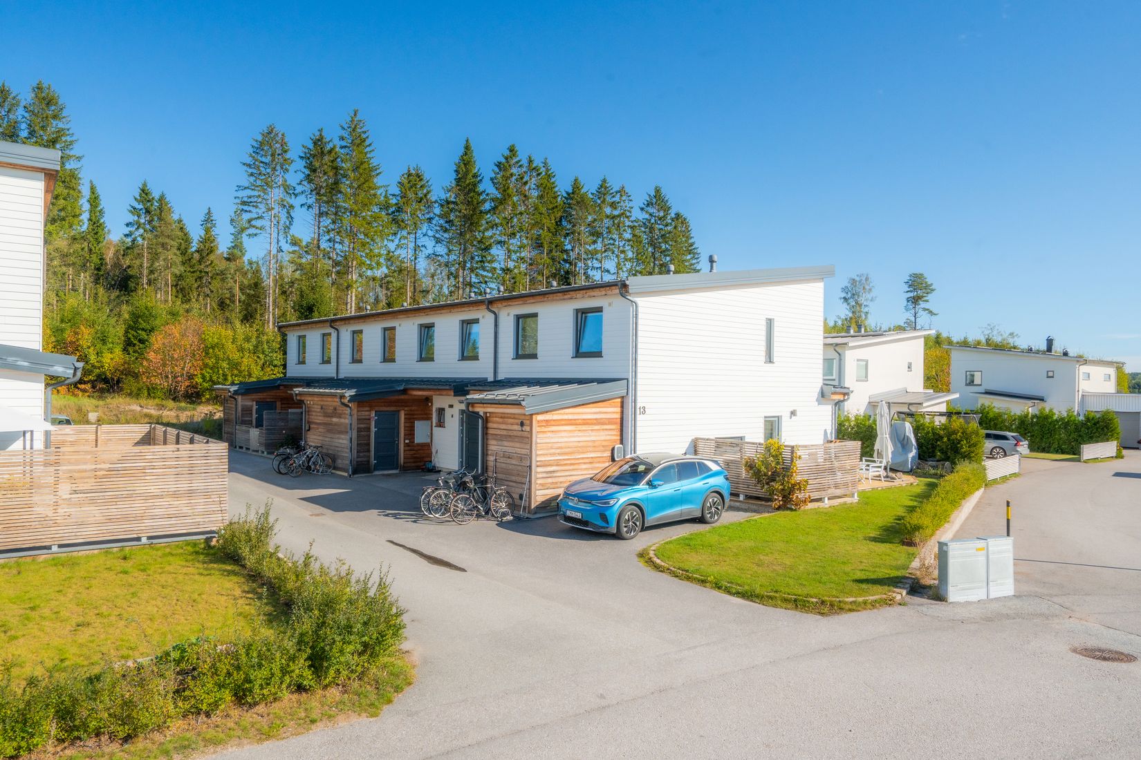 Radhus, Flemings väg 13B, Malmbryggshage, Nyköping