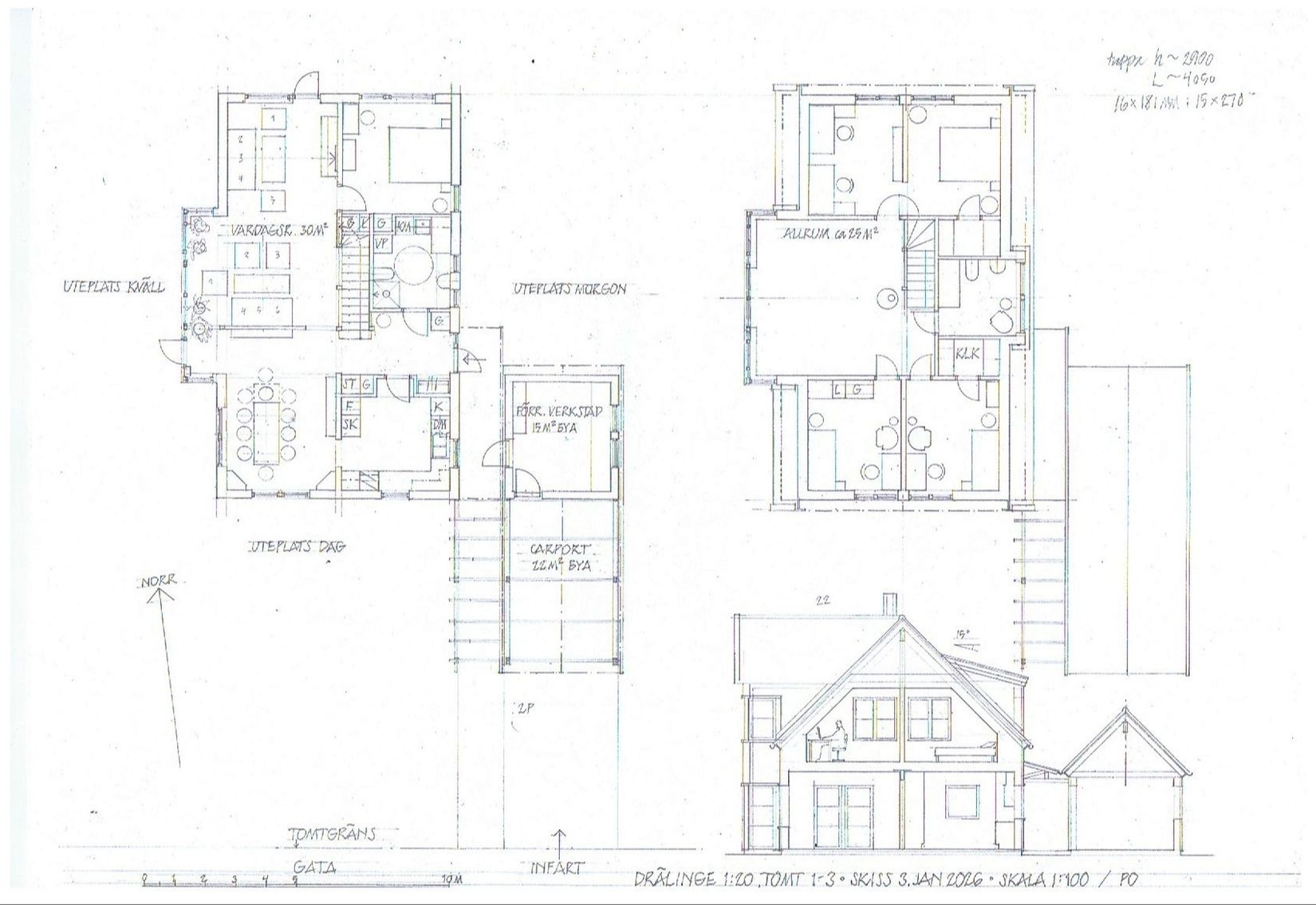 Tomt, Sandbo (tomt 1), Uppsala
