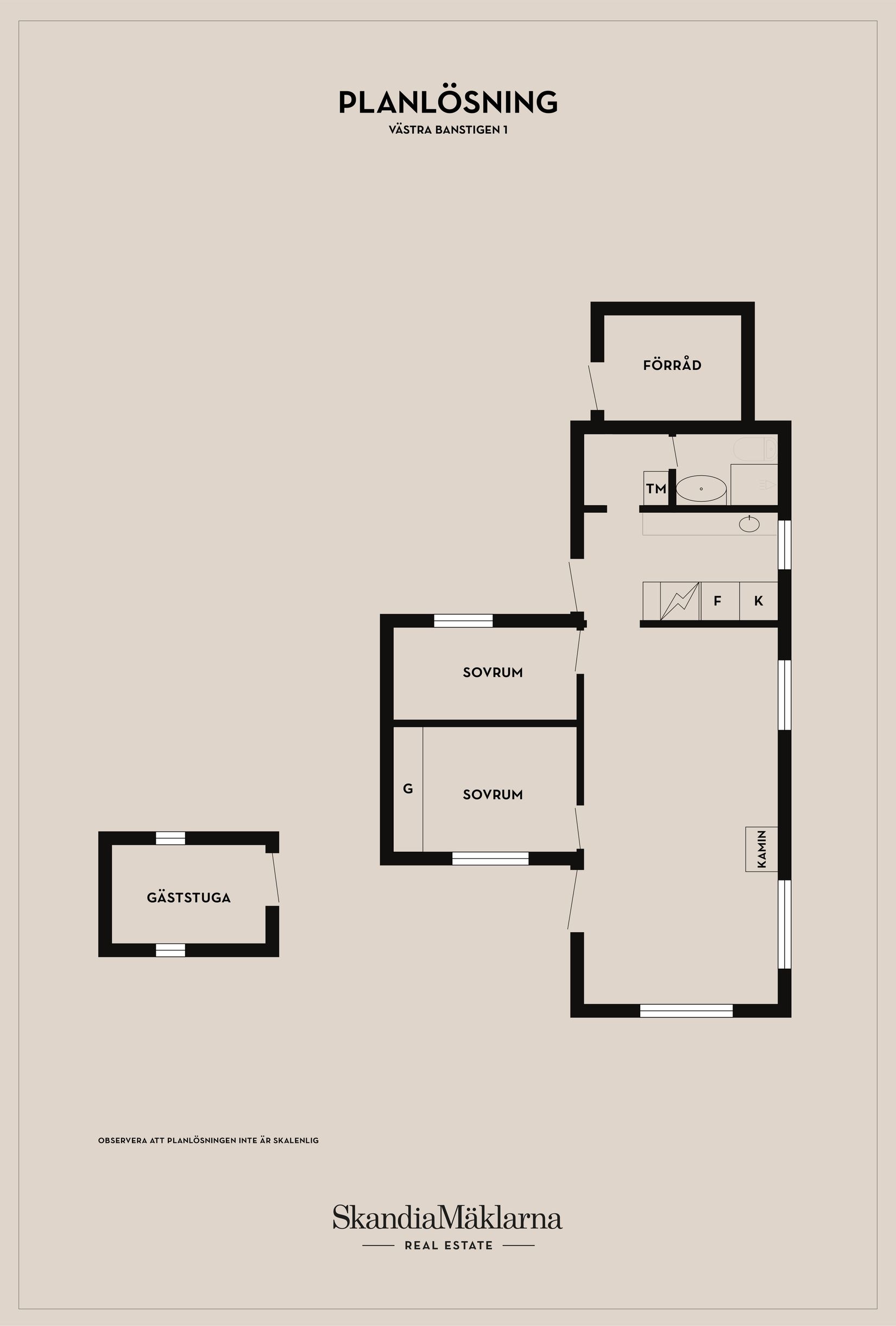 Fritidshus, Västra Banstigen 1 Ollonborren 26, Sandskogen, Ystad