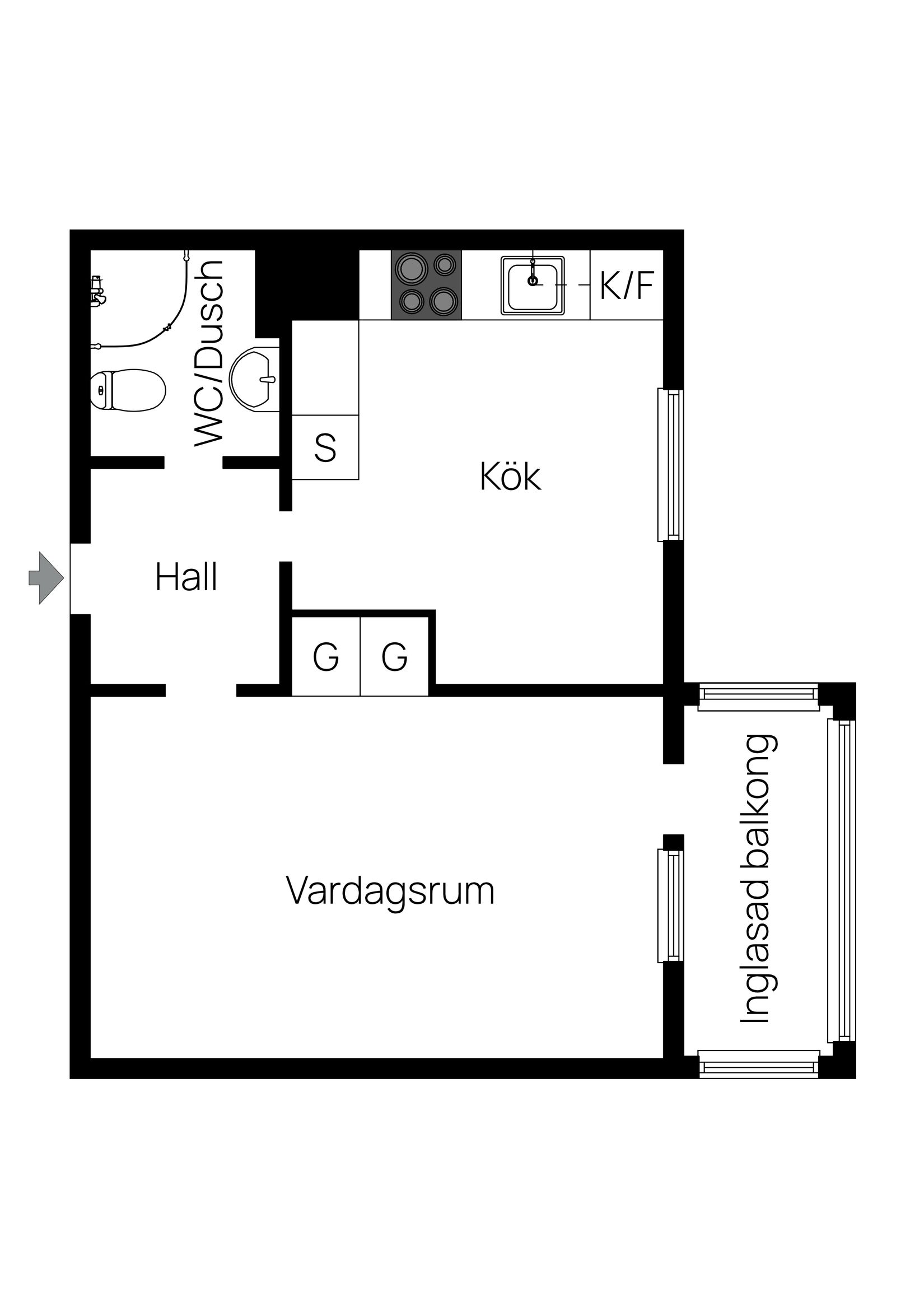 Bostadsrätt, Riksgatan 11, Sörberge, Timrå