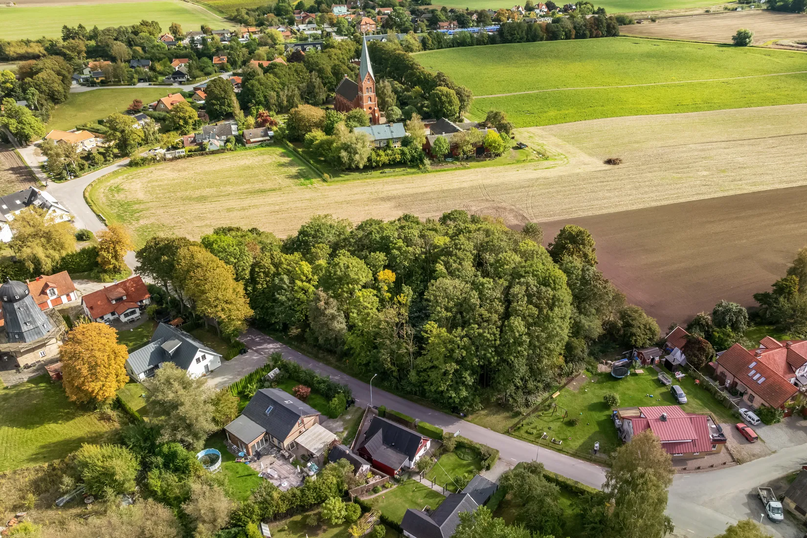 Tomt, Flädie kyrkväg 14, Flädie, Lomma