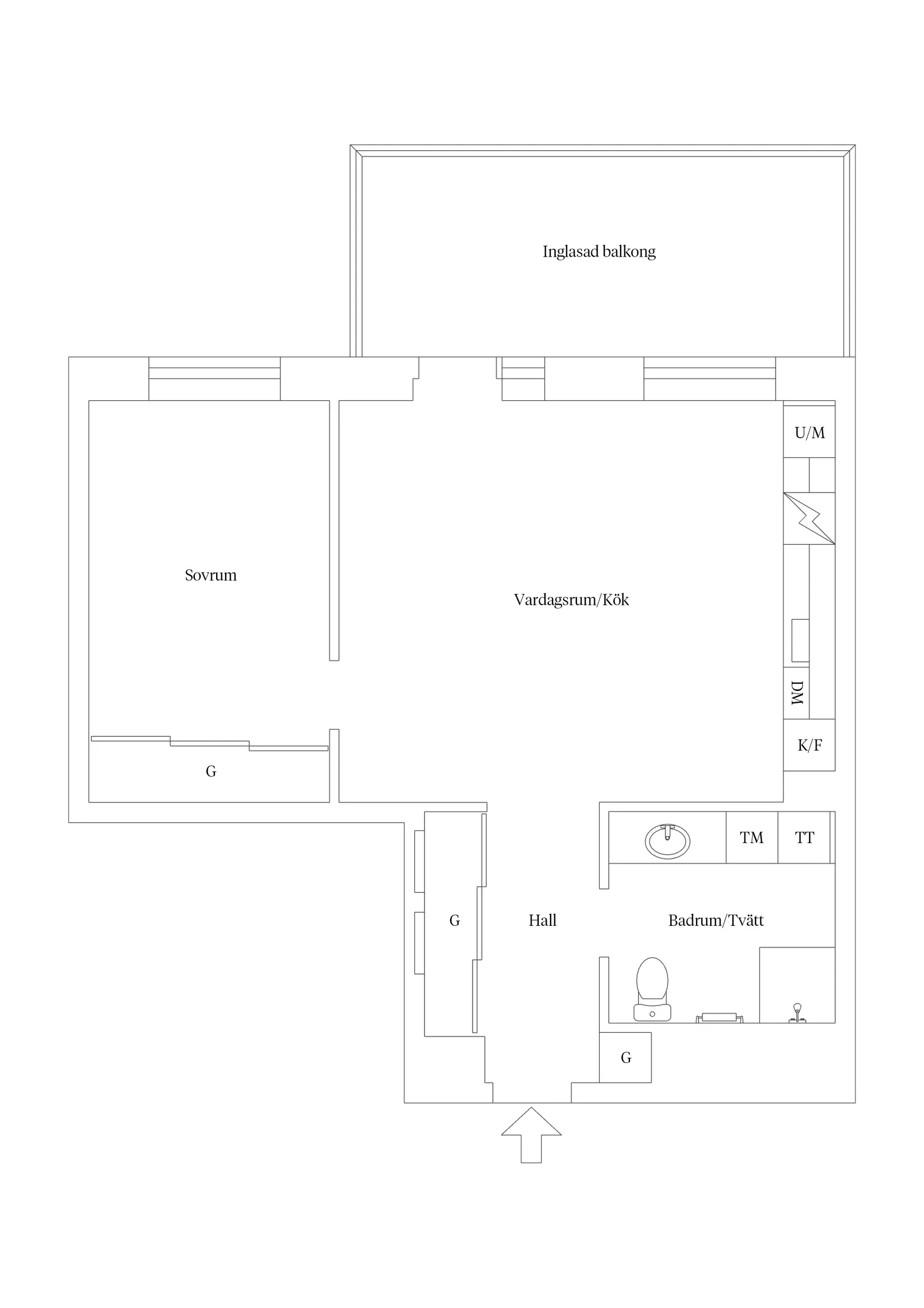 Bostadsrätt, Jeanssongatan 17, Varvsholmen, Kalmar