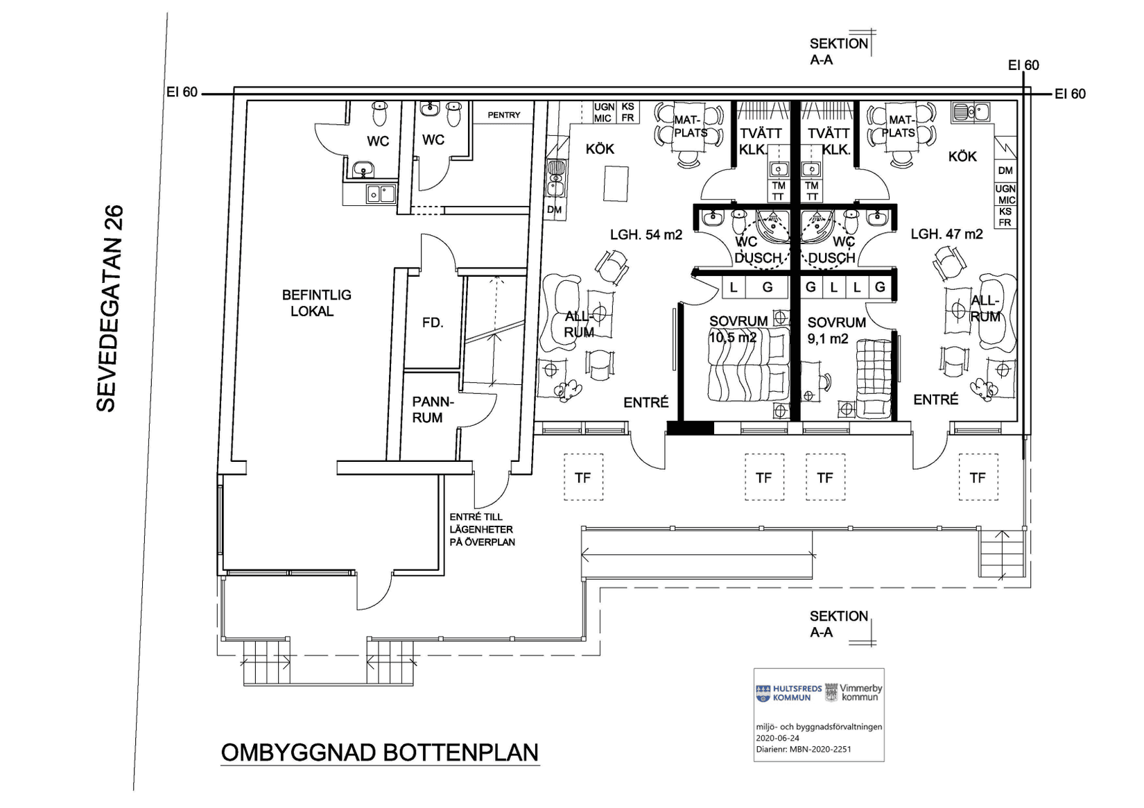 Villa, Sevedegatan 26, Vimmerby