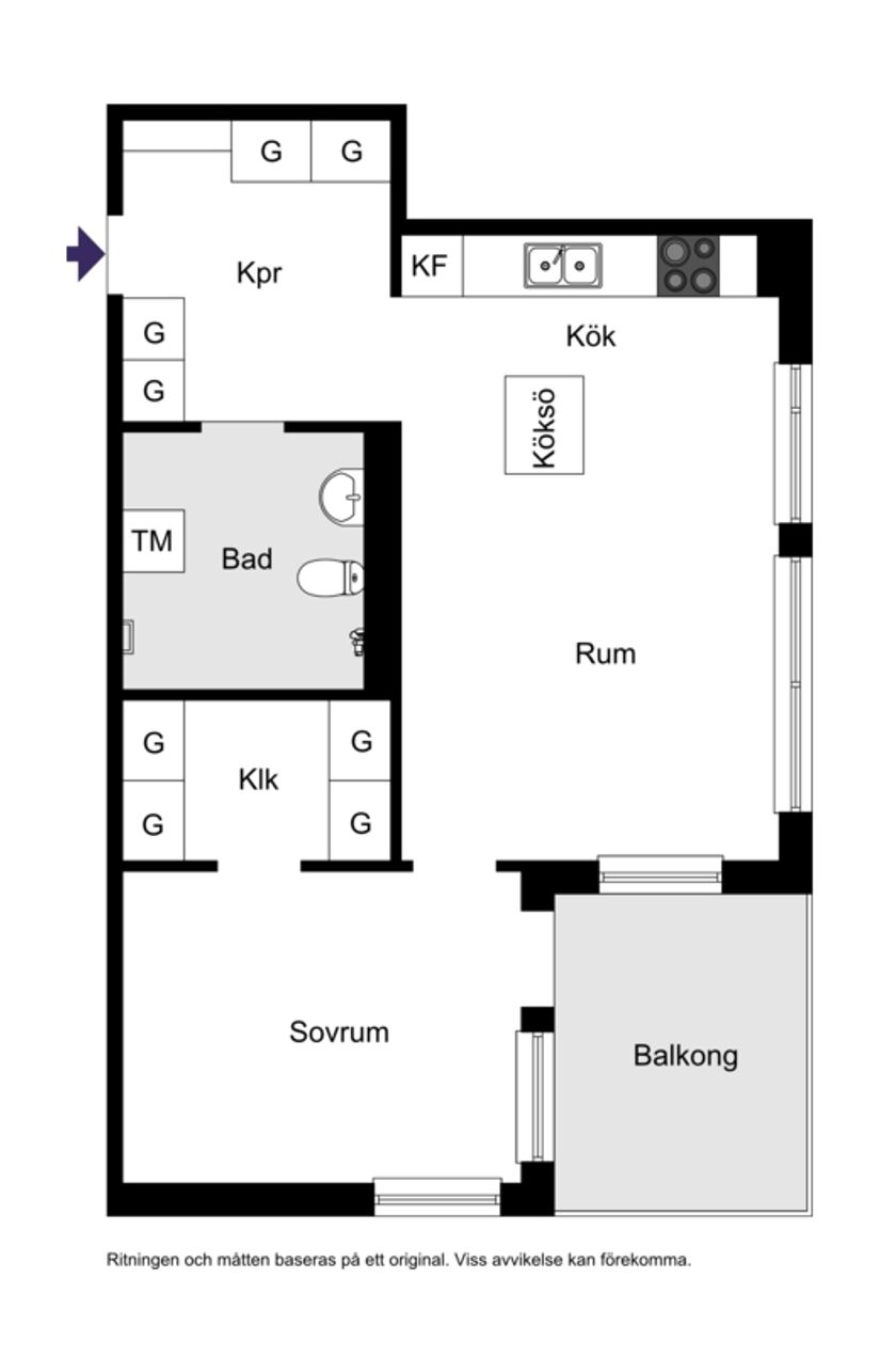 Bostadsrätt, Lotta Svärds Gränd 6, Fruängen, Stockholm