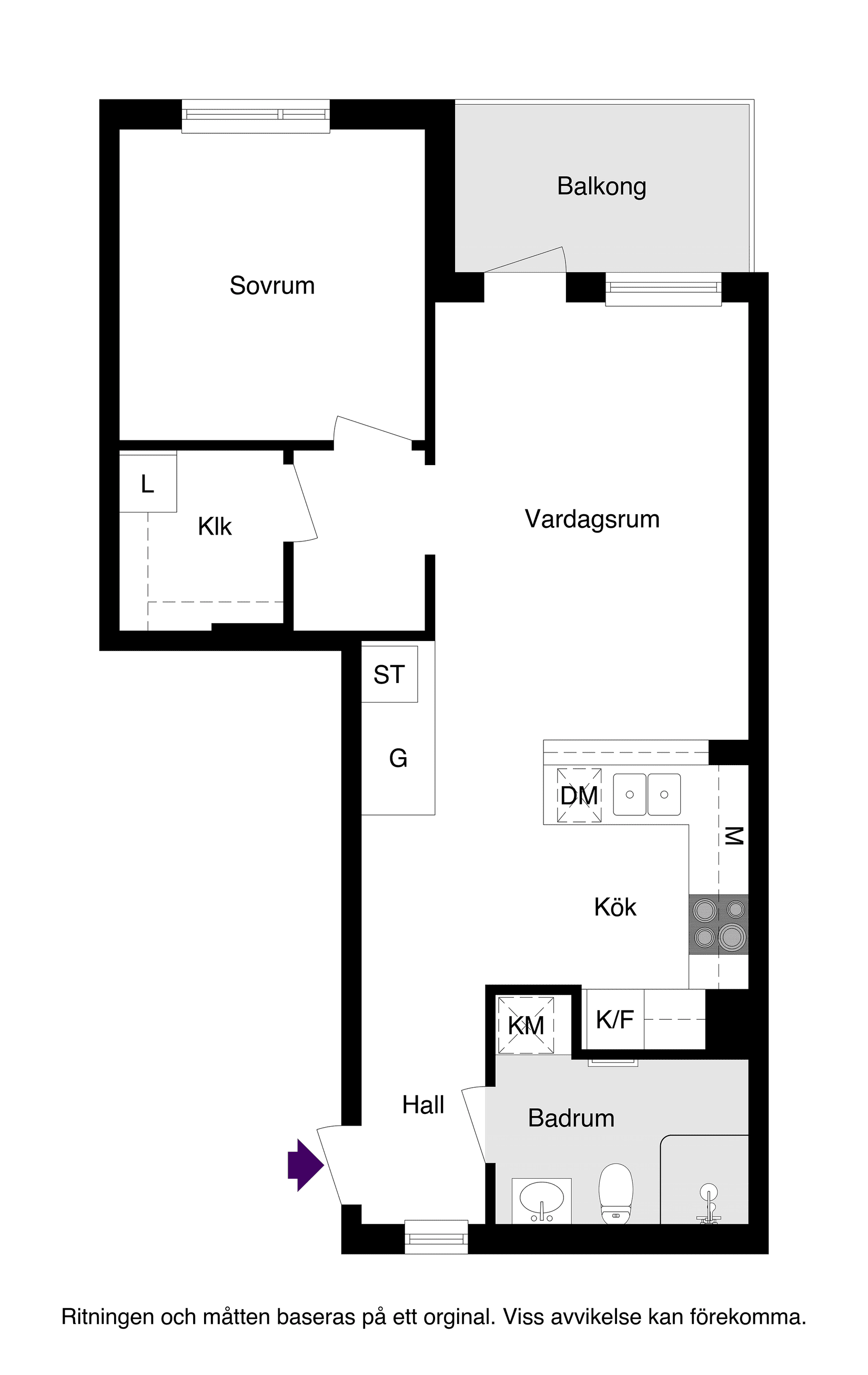 Bostadsrätt, Lockgatan 1, Luthagen, Uppsala