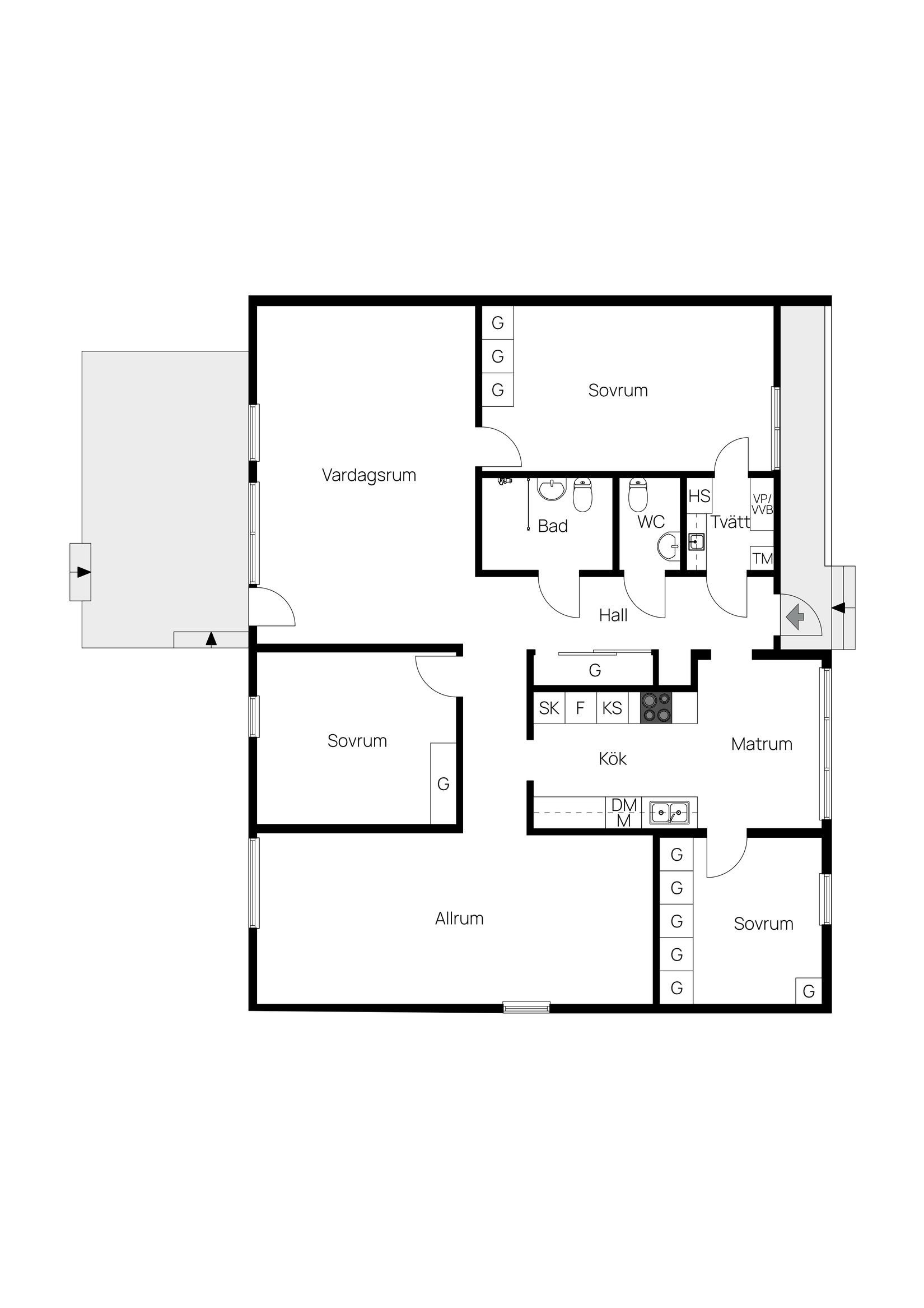 Villa, Champinjonvägen 25, Sundsvall