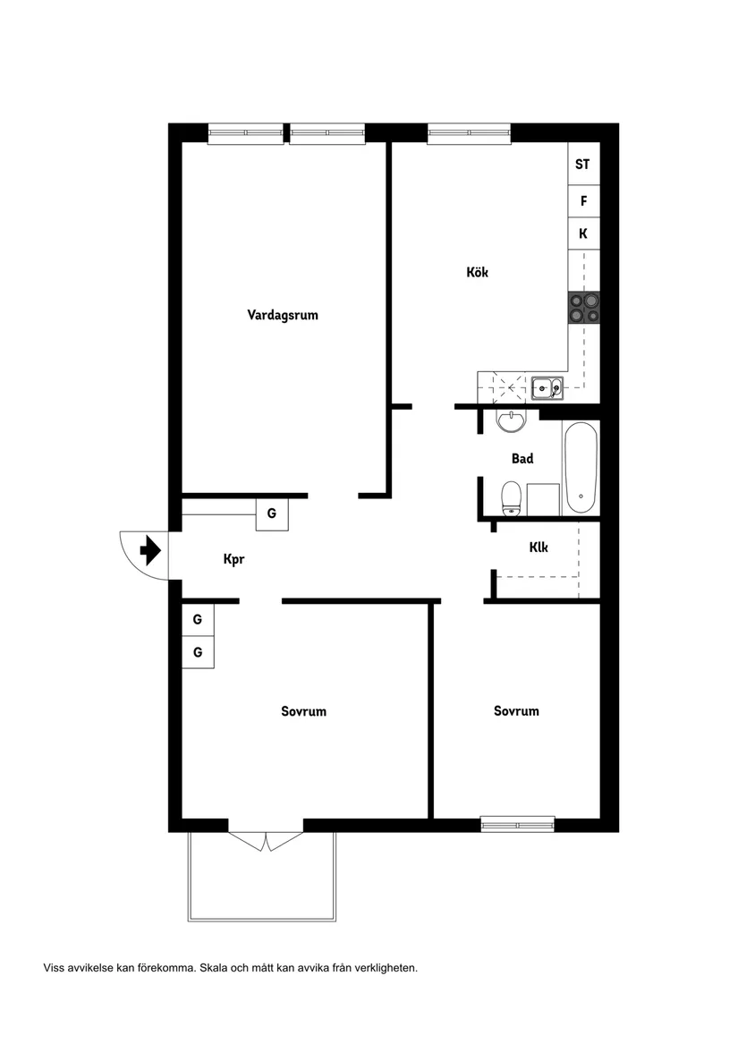Bostadsrätt, Hagagatan 8F, Haga, Karlstad