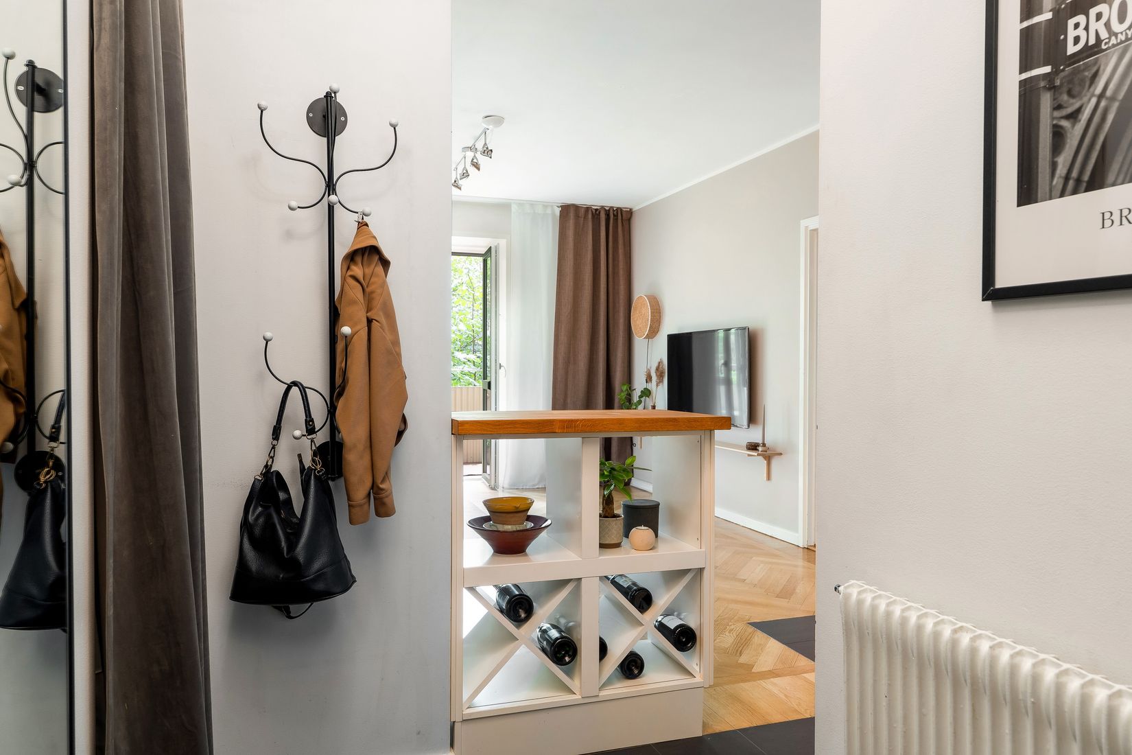 Bostadsrätt, Sandhamnsgatan 13, 1 tr, Gärdet, Stockholm