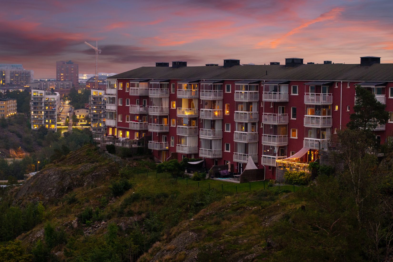 Bostadsrätt, Finnbergsvägen 52, Finnberget, Nacka, Nacka