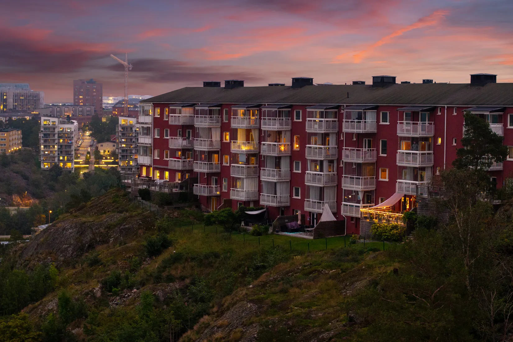 Bostadsrätt, Finnbergsvägen 52, Finnberget, Nacka, Nacka