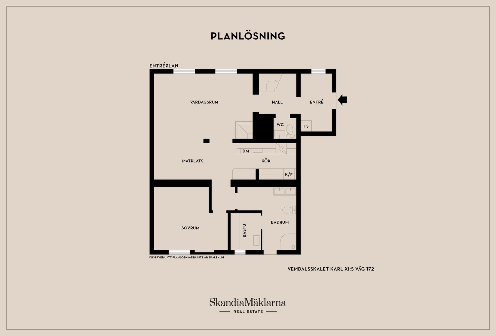 Villa, Vemdalsskalet Karl XI:s väg 172, Härjedalen