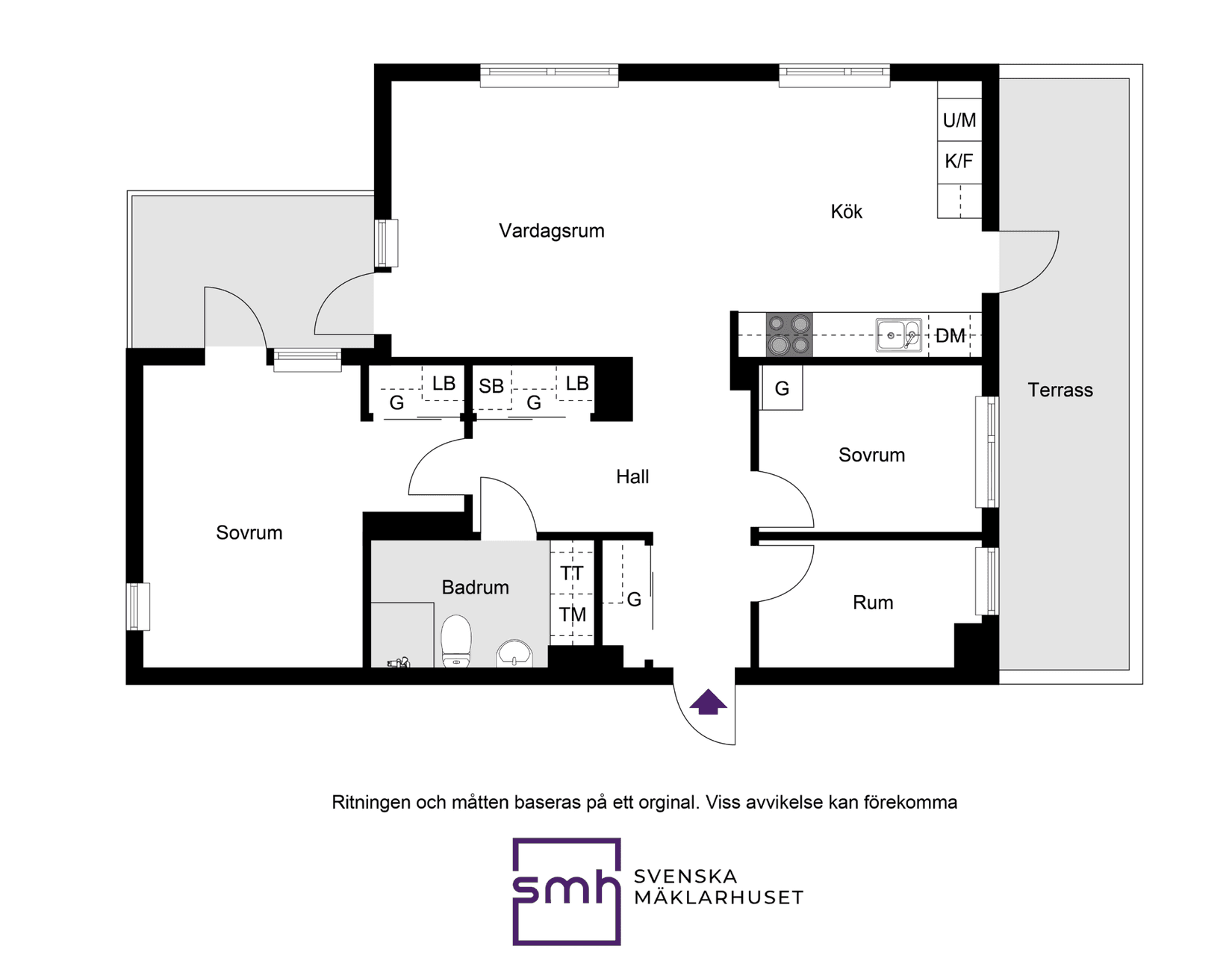 Bostadsrätt, Tappvägen 31F, Bromma / Annedal, Stockholm