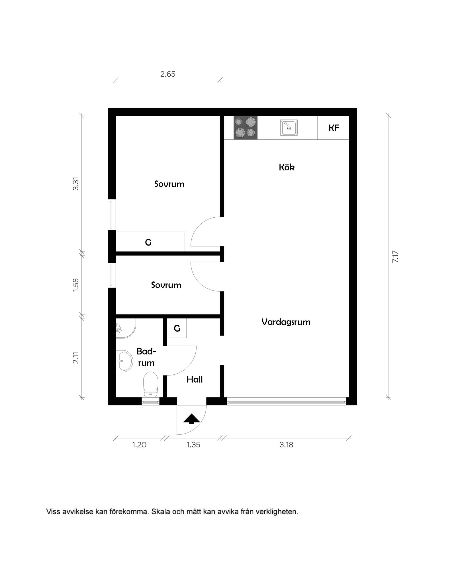 Bostadsrätt, Bjällansås 335C, Uddevalla