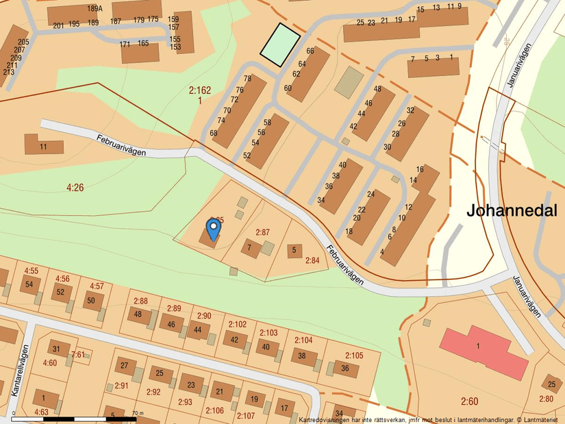 Villa, Februarivägen 9, Sundsvall