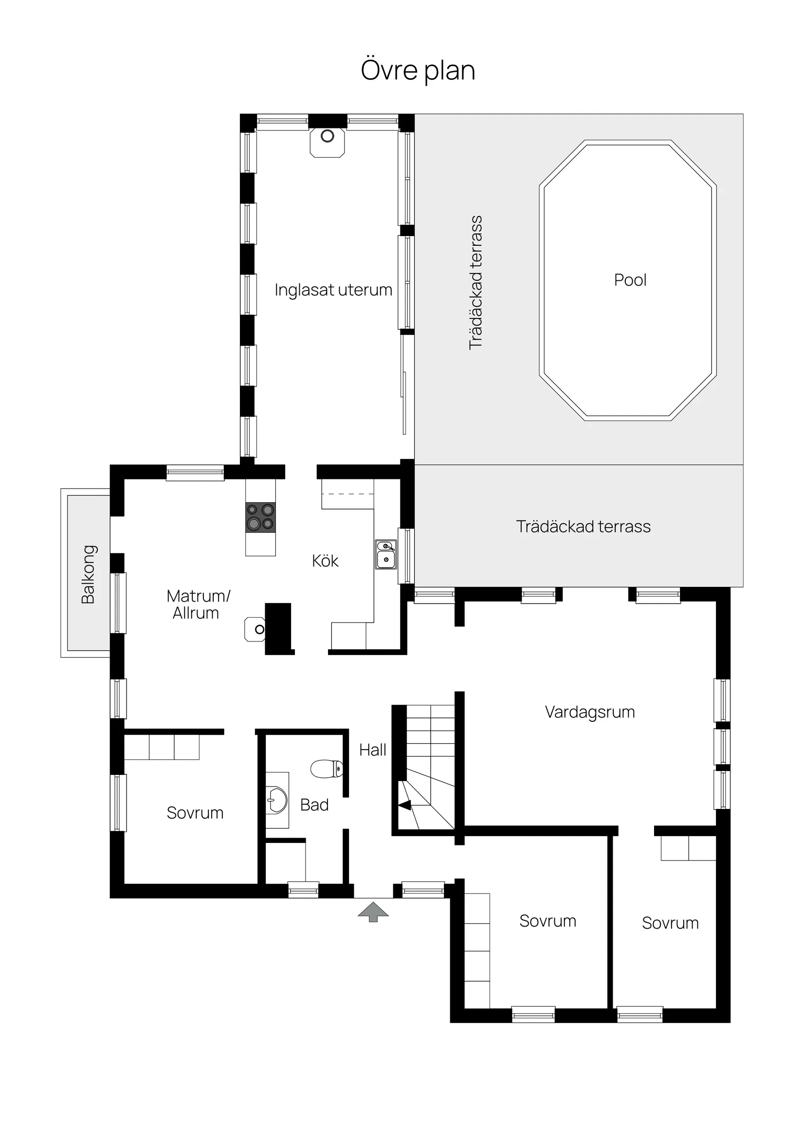 Villa, Domarringsvägen 20, Täby