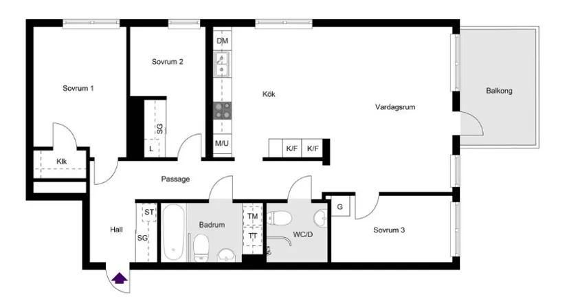 Äganderätt, Fabriksvägen 8, Bolinder Strand, Järfälla