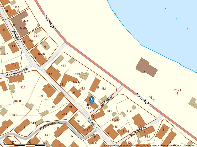 Villa, Stengatan 20, Kivik, Simrishamn