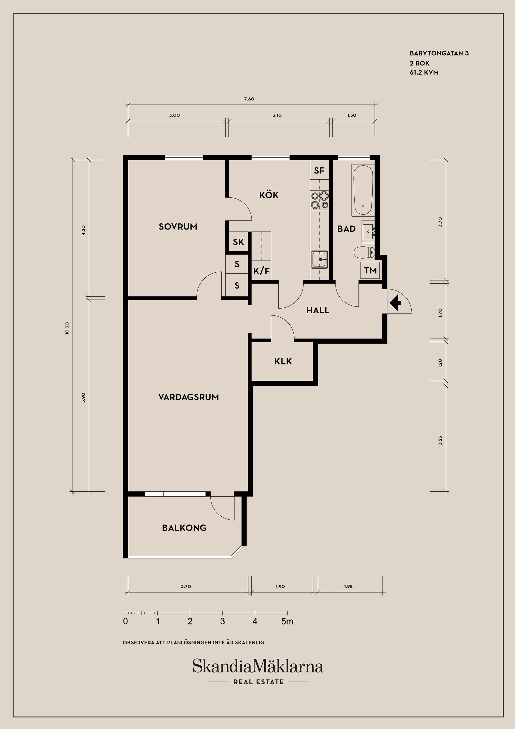 Bostadsrätt, Barytongatan 3, Kaverös, Göteborg