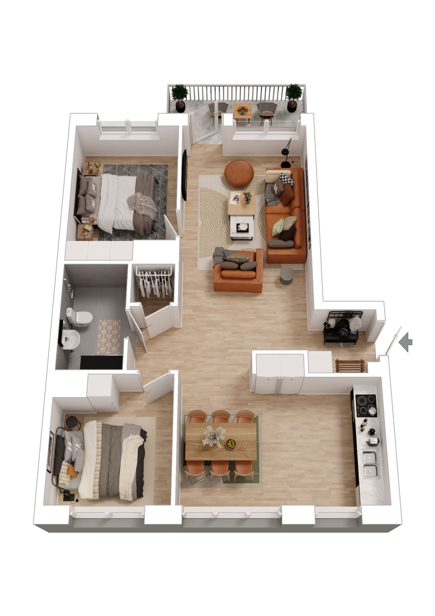 Bostadsrätt, Marknadsgatan 48, Gränby, Uppsala