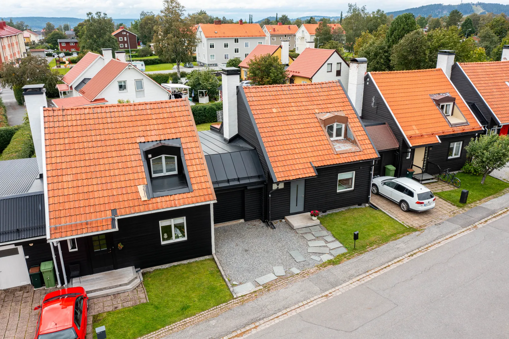 Villa, Radhus, Odlarvägen 6D, Odenslund, Östersund