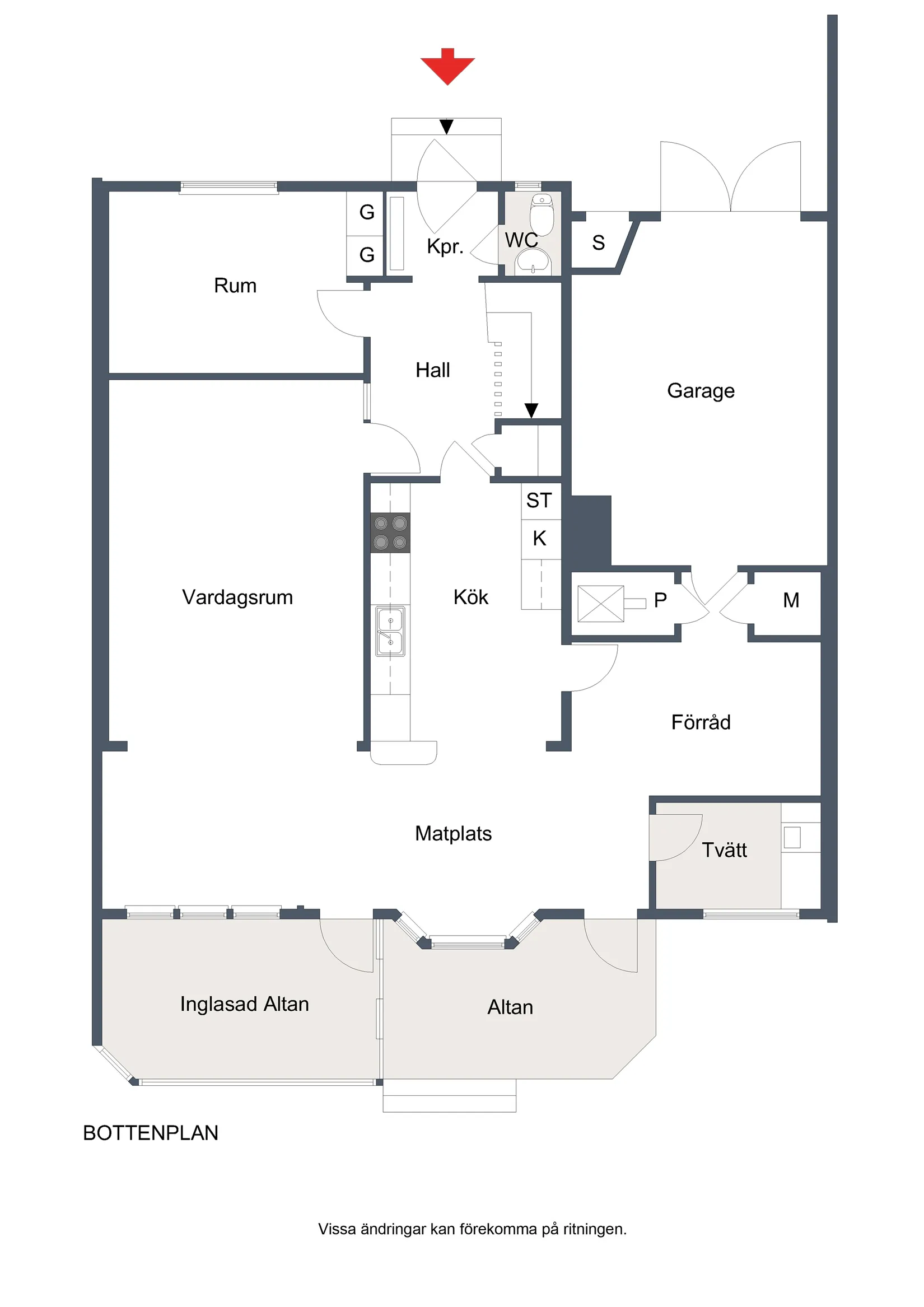 Villa, Radhus, Odlarvägen 6D, Odenslund, Östersund