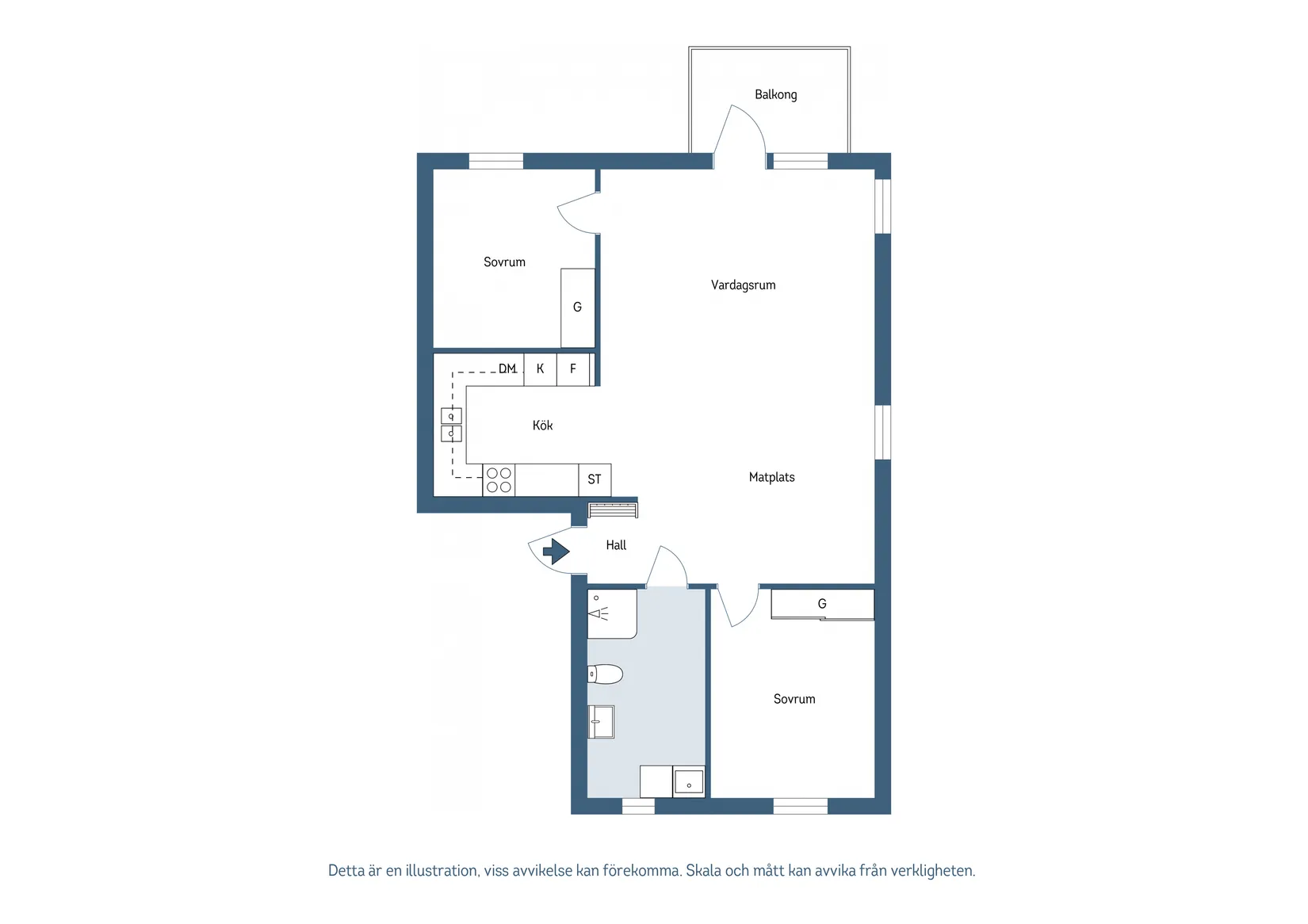 Bostadsrätt, Gripenbergsvägen 13B, Tierp